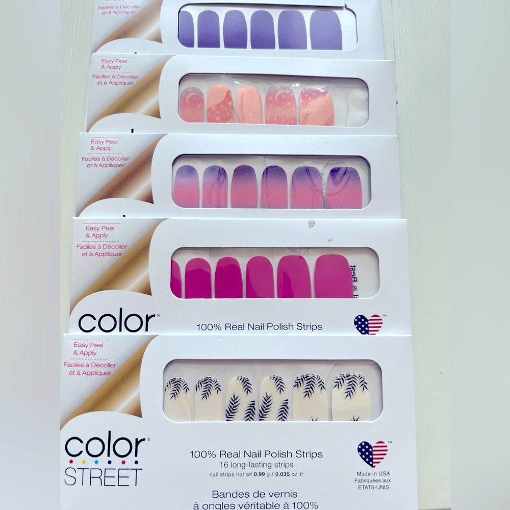 Set of 5 Color Street Sets - purple & pink 🩷💜